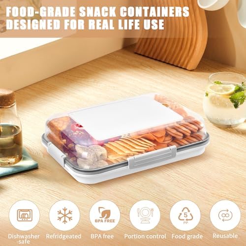 Airtight Fridge Produce Saver with Drain Tray and Cutting Board Lid