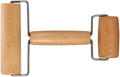 Small Wooden Rolling Pin for Baking, 7 Inch Mini Dough Roller, Non Stick Pizza by Magicdo