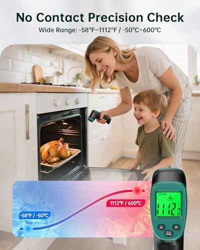 ERICKHILL ROOKCORE Infrared Thermometer -50°C~600°C Adjustable