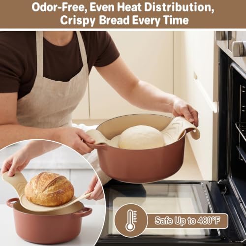 PHILORN Silicone Bread Sling for Dutch Oven, 2-Piece