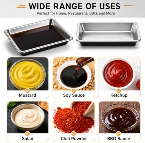 200 Pcs Plastic Disposable Sauce Dishes, Mini Dipping Soy Sauce Dish