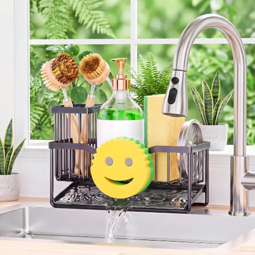 Fssvcd Kitchen Sink Caddy Organizer, Sponge Holder