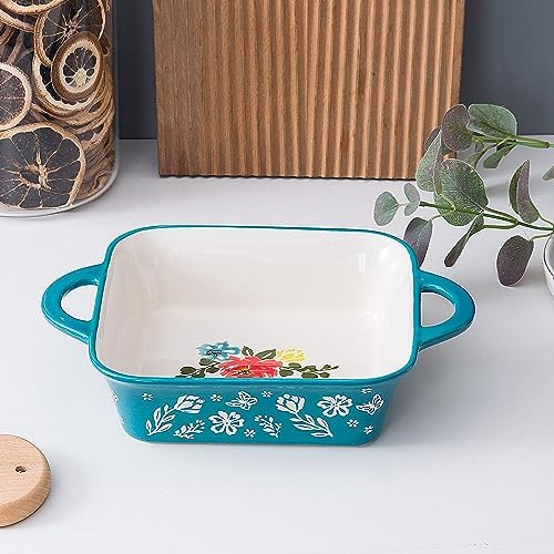 Wisenvoy 8x8 Baking Pan Brownie Pan Casserole Dish Ceramic Baking Dish