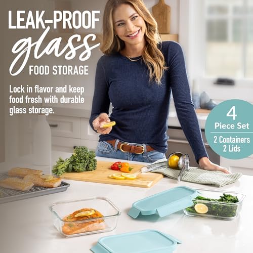 Bentgo 4 Piece Glass Food Storage Set