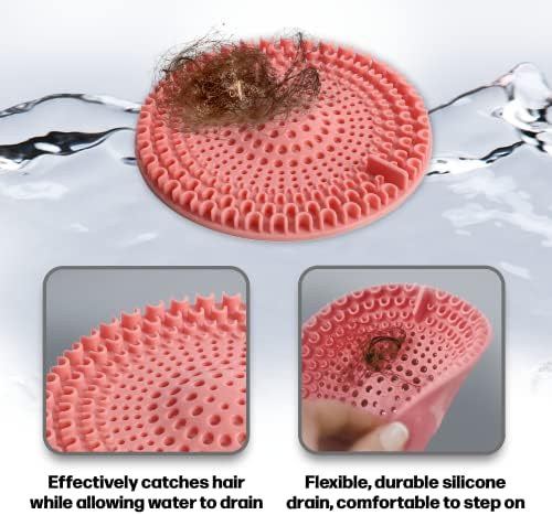 Drain Hair Catcher Stopper 5pcs Bathroom Accessories Set, Durable