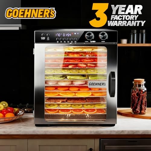 Commercial 12-Tray Food Dehydrator