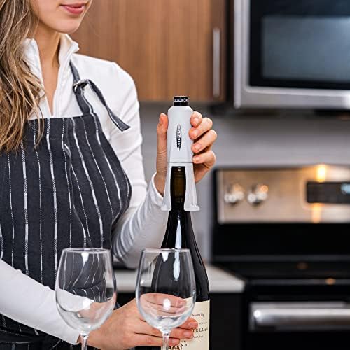 Cork Pops Legacy Wine Opener Built-in 4-Blade Foil Cutter Safe Cork