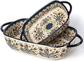 Baking Dish Ceramic Baking Pan Blue Casserole Dish Rectangular Baking