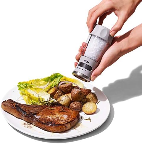 OXO Good Grips Contoured Salt Grinder, Adjustable Ceramic Mill