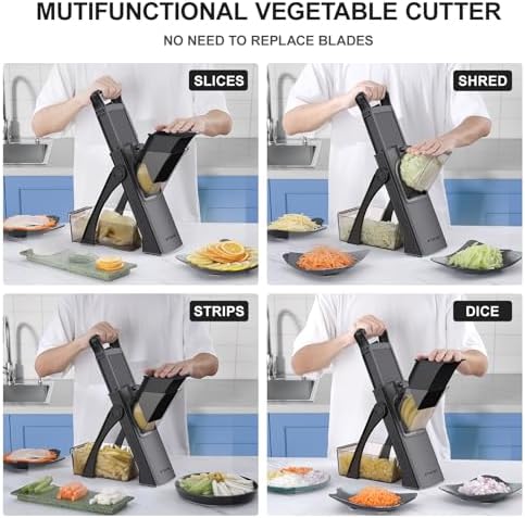 Safe Mandoline Slicer for Kitchen