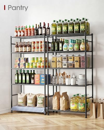 Sakugi 5-Tier Storage Shelves, Black