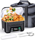 Docusvect Cordless Electric Lunch Box, 1.3L