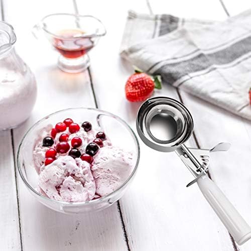QUAL COOK Heavy Duty Ice Cream Disher 5.33 oz #06 Cookie Scoop with