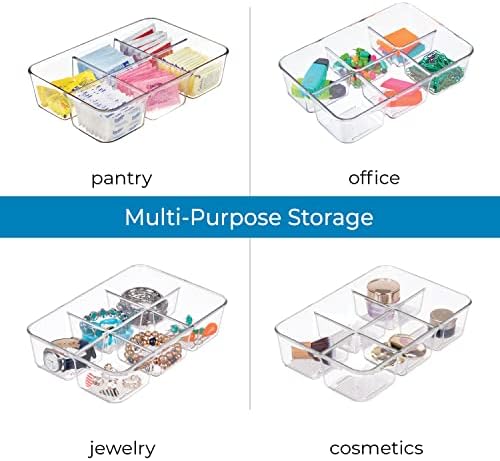 iDesign Clear Tea Bag & Sugar Packet Organizer