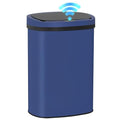 BestOffice 13‑Gallon Automatic Sensor Trash Can, Deep Blue – 50 L Touchless by BestOffice