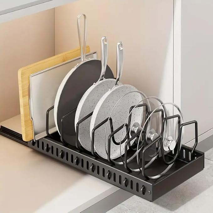 AmoiChic 2 Pack Pull Out Cabinet Organizer - Image 8