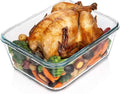Razab 3300 ml / 112 oz Large Glass Food Storage Containers