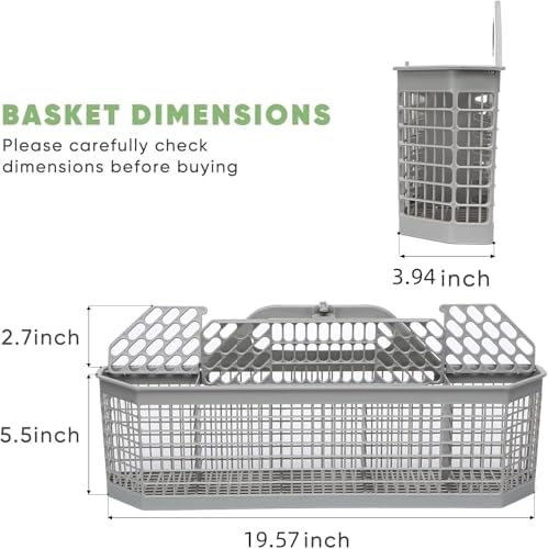 WD28X10127 WD28X10128 Universal Dishwasher Utensil Silverware Basket