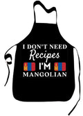 I Don't Need Recipes Novelty Chef Kitchen BBQ Apron Barber Chef Bib BBQ Kitchen by FaceYee
