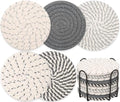 Billbotk 10 Pieces Coasters for Drinks, Absorbent Drink Coasters with