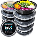 Igluu Meal Prep Containers Reusable (10 Pack) 1 Compartment – 28oz