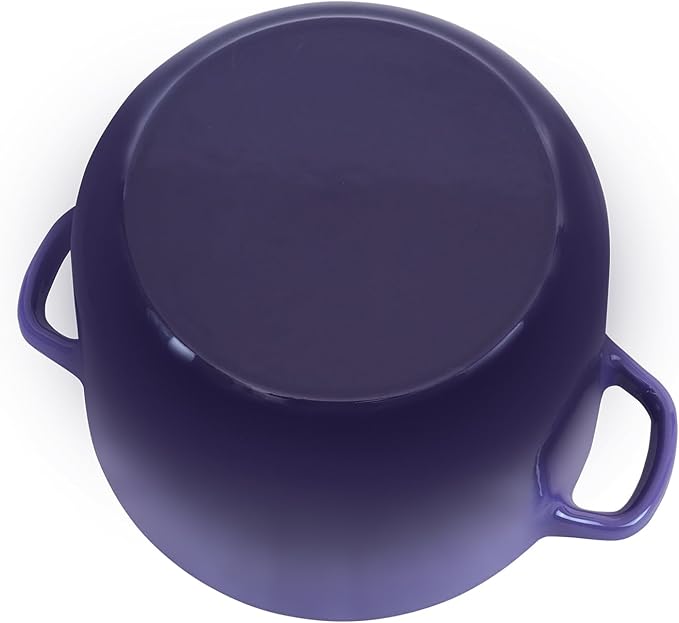 Flavehc Dutch Oven Pot with Lid 1.8 qt Cast Iron Dutch Oven - Image 6