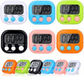 12 Pack Digital Kitchen Timers, Magnetic Countdown Timer