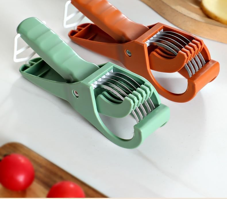Stainless Steel Fruit Vegetable Slicer, Multifunctional Manual Apple