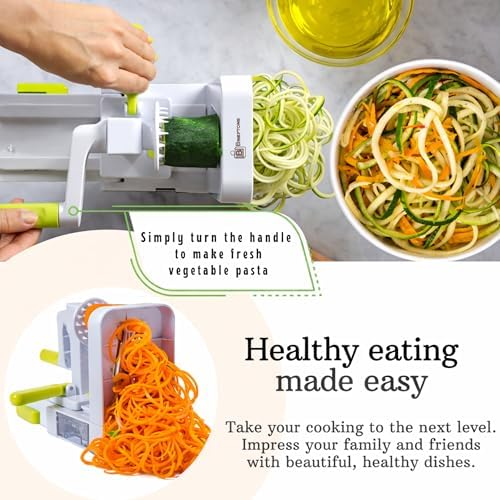 Brieftons QuickFold 5-Blade Vegetable Spiralizer