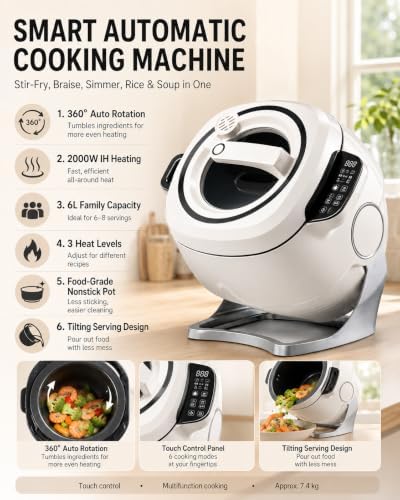 Commercial Food Processor, 6L Capacity, 3 Gears Speed