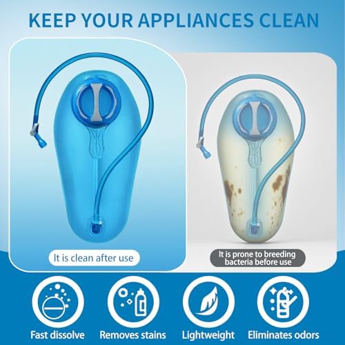 Hydration Bladder Cleaning Kit Compatible with Camelbak, 4 in 1 Water