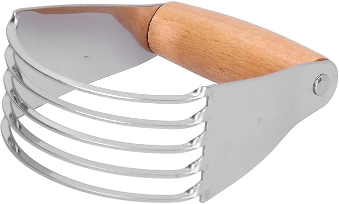 Dough Blender, Stainless Steel Pastry Cutter Heavy Duty Dough Cutter by Unknown