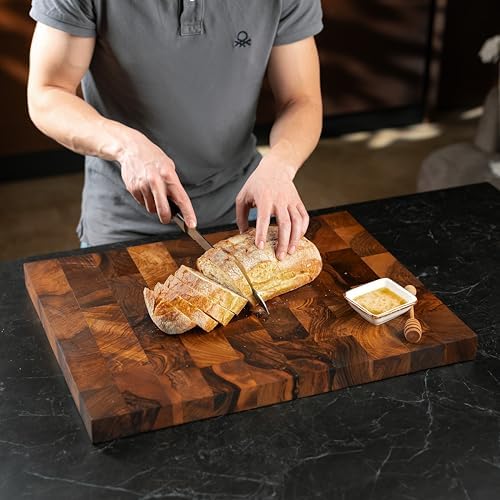 Walnut Butcher Block Cutting Board, Large