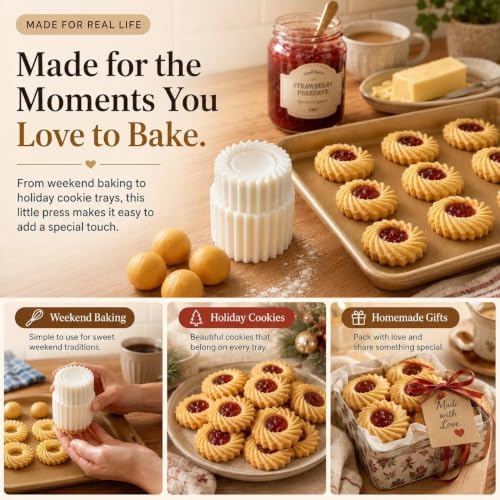 Creative Double-Ended Pastry Mold and Cookie Cutter