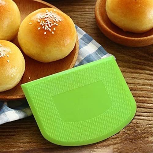 Dough Scraper Set, 2Pcs Pastry Baking Bench Dough Scraper, Versatile