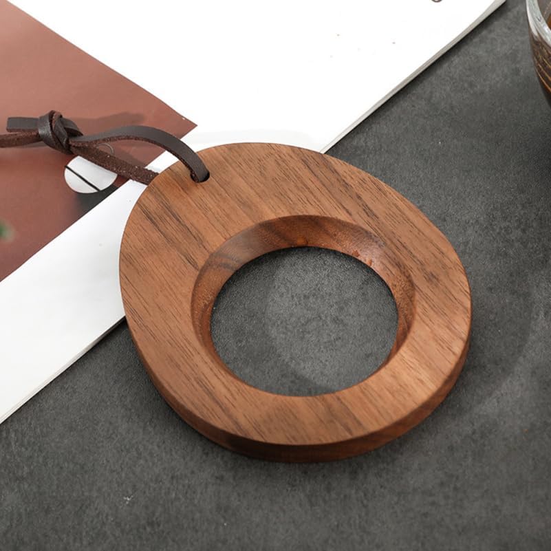 IMIKEYA Wooden Coffee Dripper Stand Coffee Maker Stand