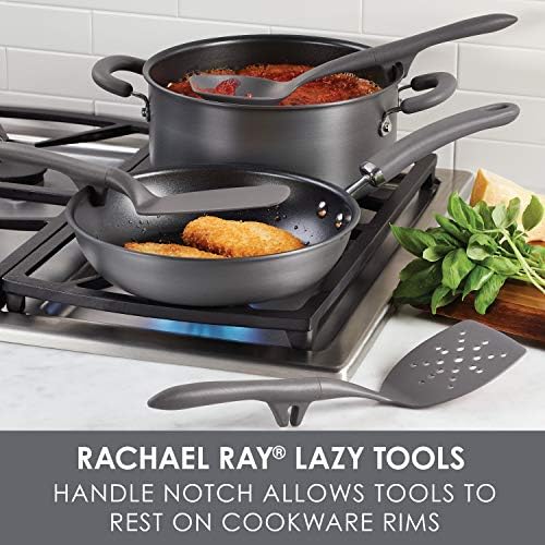 Rachael Ray Tools and Gadgets Spoon, Slotted and Solid Turners Set