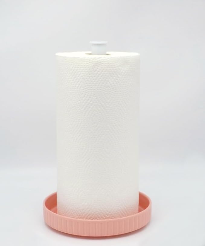VROOMIUM Paper Towel Holder Countertop, Ceramic Base Easy-to-Clean, 1.5 lbs - Image 4