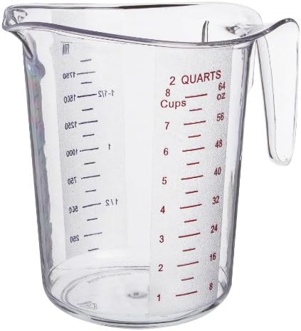 2-Quart Plastic Measuring Cup