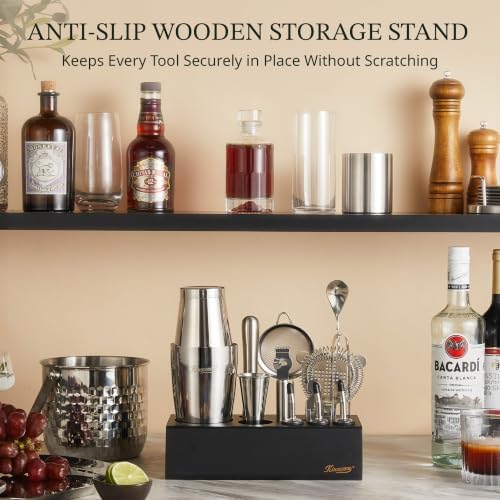 KITESSENSU Boston Shaker Set Mixology Bartender Kit | Premium Cocktail