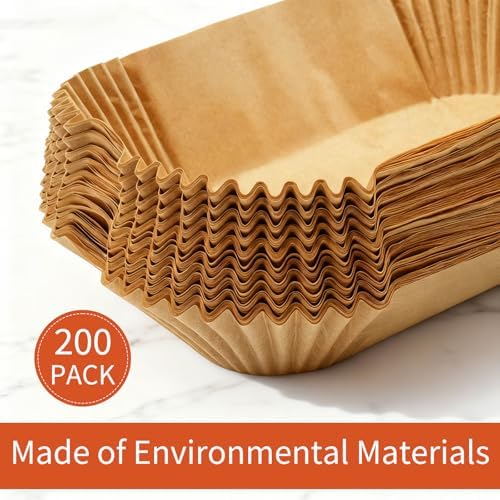 200 Pack Loaf Pan Parchment Liners