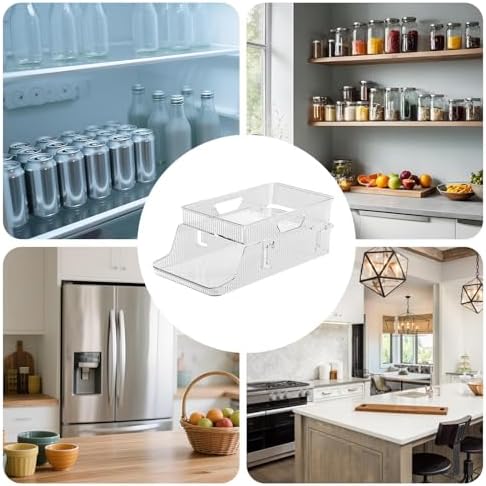 Stackable Refrigerator Soda Can Dispenser