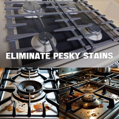 2PCS Gas Stove Top Protector Compatible With Samsung Model NX60A6511SS