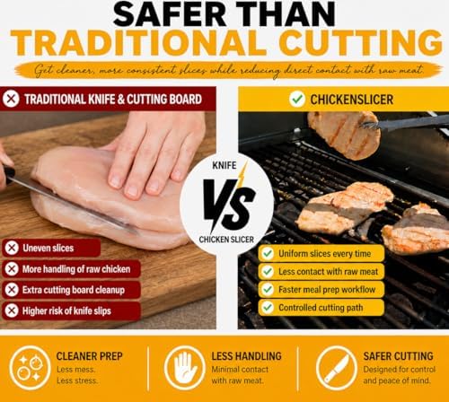 Chicken Breast and Cutlet Mandoline Slicer