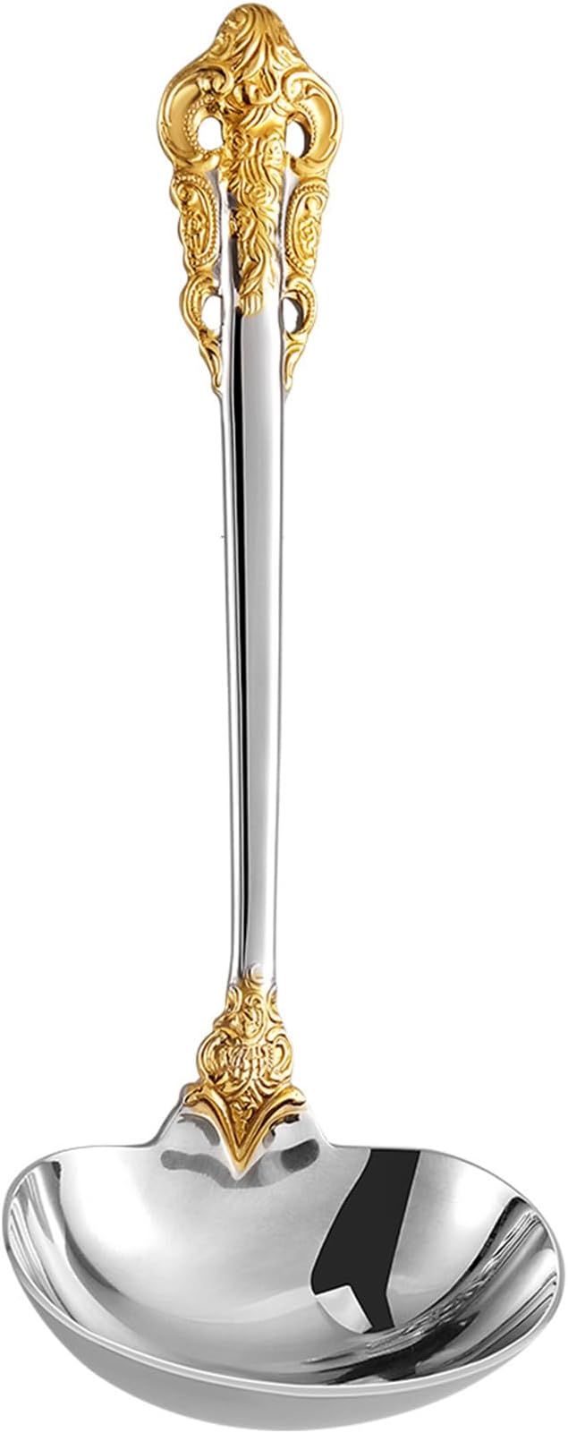 KEAWELL Premium 7.5 inch Luxury Gravy Ladle, 18/10 Stainless Steel, Small Gravy by KEAWELL