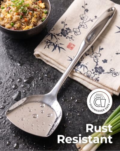 Zulay Kitchen Stainless Steel Wok Spatula