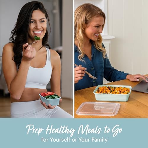 Bentgo Prep Variety Kit, 60 Piece, Reusable Trays, Bowls & Snack Boxes