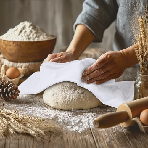 Utopia Kitchen White Flour Sack Towels [24 Pack - 28 x 28 Inch] 100%