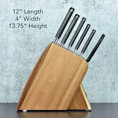 Wusthof Classic 7-Piece Knife Set with Acacia Block