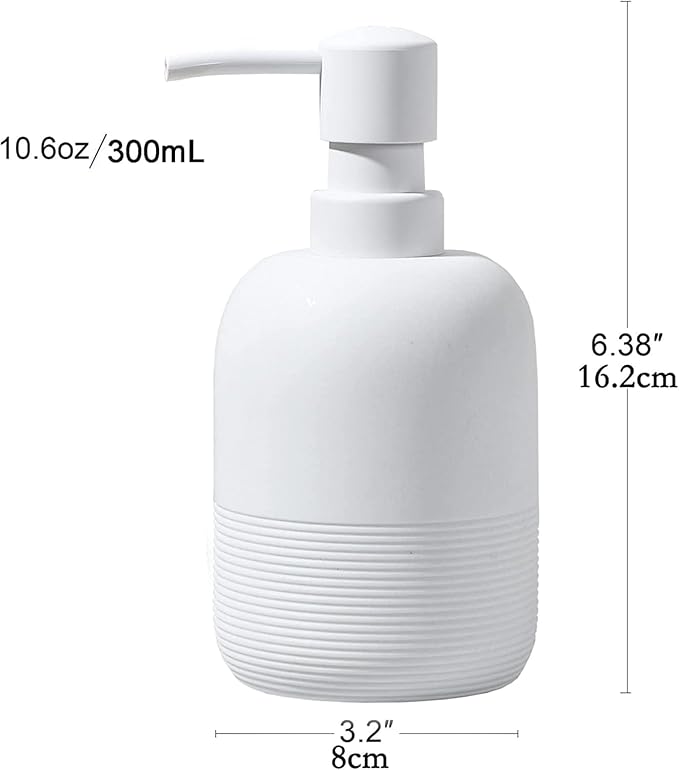 GalDal Soap Dispenser White, Hand Soap Lotion Dispenser - Image 5